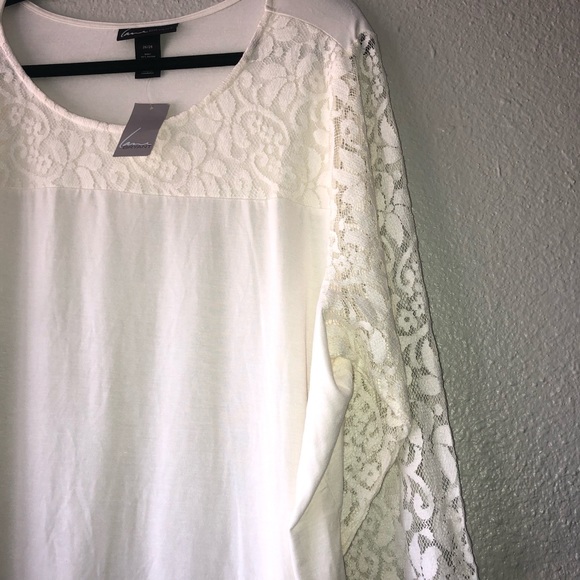 Lane Bryant Lace Blouse - Picture 4 of 8